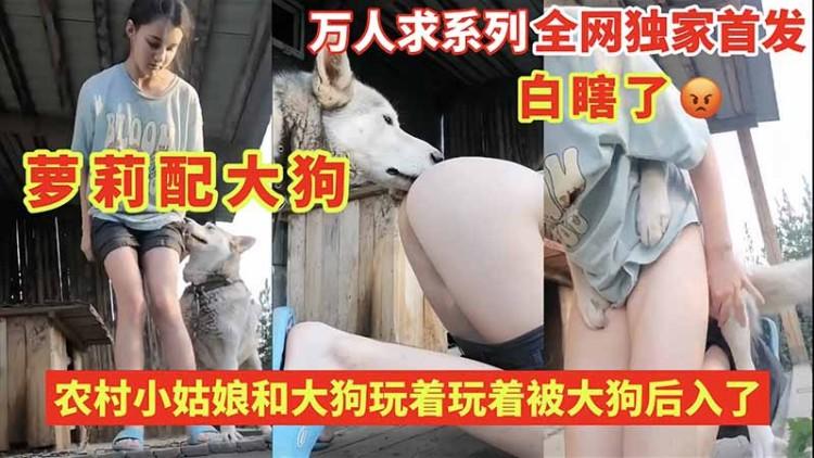 萝莉配对大狗白瞎了小嫩逼